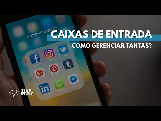 Como gerenciar várias caixas de entrada?