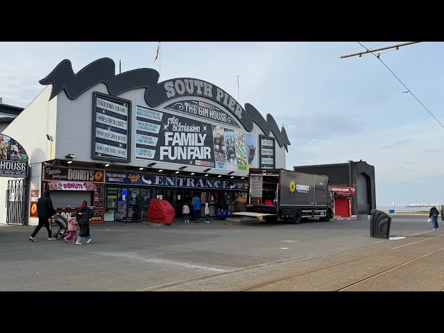 More Filming in Blackpool at South Pier 🎥