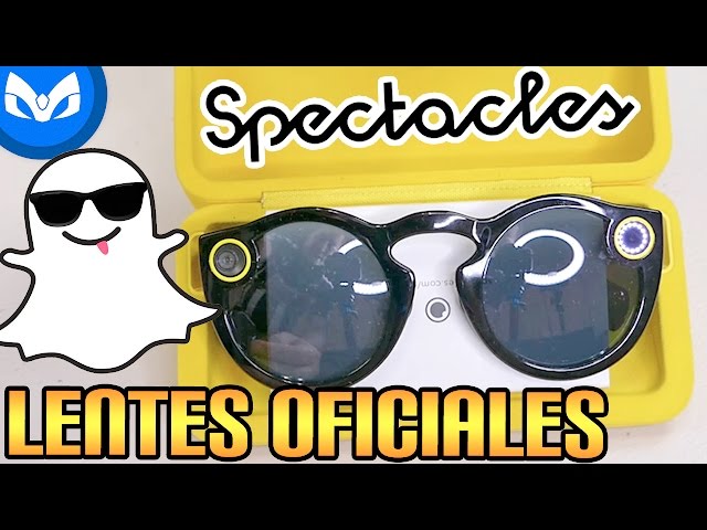 TENGO LENTES DE SNAPCHAT LOS SPECTACLES