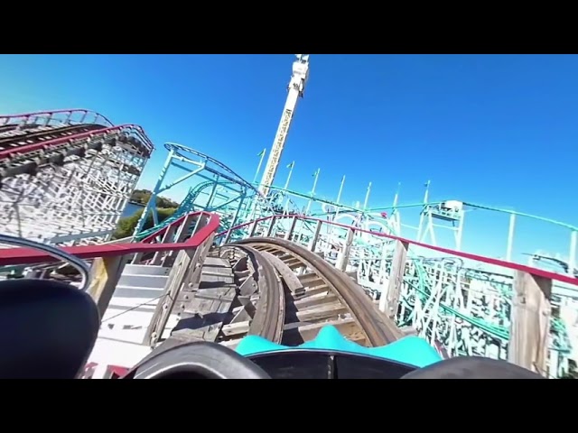 TWISTER onride POV Gröna Lund Tivoli VR Roller Coaster VR180 3D #oculus