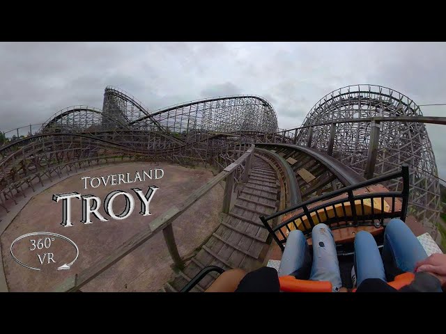 Toverland Troy 360° VR POV Onride