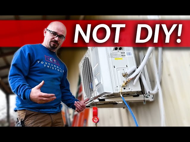 Installing a Senville Mini Split | Dream Shop Ep8: HVAC Install