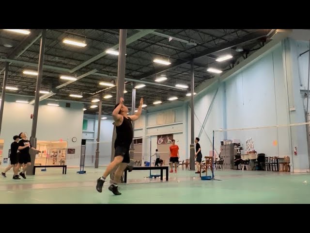 Badminton training, quality and precision 600 multi shuttle training. March 29,2023 bujak