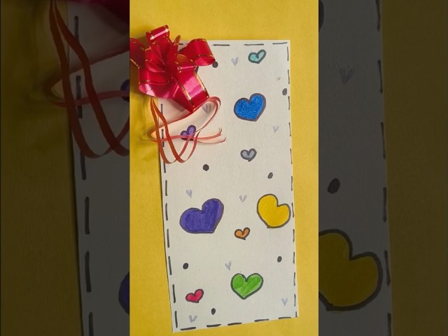 Amazing Bookmark Craft, New Trending Videos #bookmark #trending #diy #artandcraft #youtubeshorts