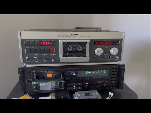 Audio Titans Clash: Revox B710 vs. Nakamichi 680zx