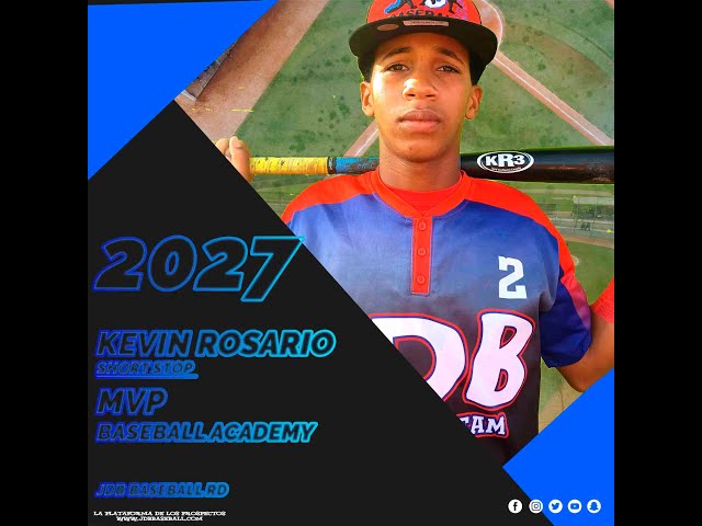 Kevin Rosario SS 2027 2028 Class From (MVP Baseball Academy) Date video: 01.02.2025