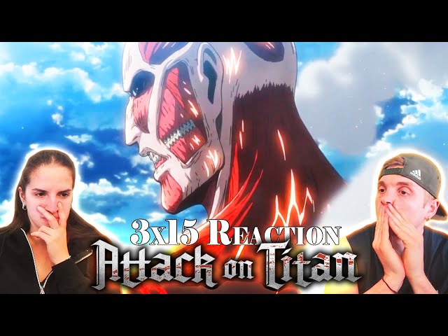 Il RITORNO del COLOSSALE! - Attack on titan ep 3x15 - Reaction ITA