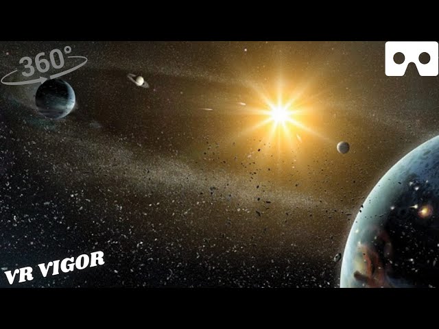 Solar System 360 Video #solarsystem #4k #galaxy