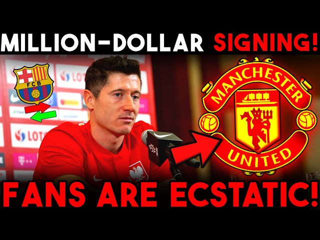 🚨⚡ HUGE TRANSFER ALERT! MANCHESTER UNITED ANNOUNCES A BIG PLAYER SIGNING! MAN UNITED NEWS TODAY!