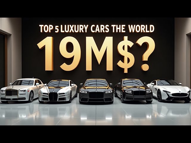 Top 5 Luxury Cars Redefining Wealth in 2025