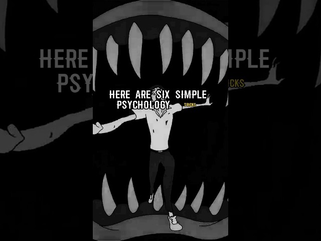 6 Simple Psychology Tricks! #manipulation #darkpsychology