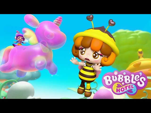 Bubble's Hotel 🫧 Full Episode 🫧 Wingin' It 🐝 Fun Cartoon for Girls