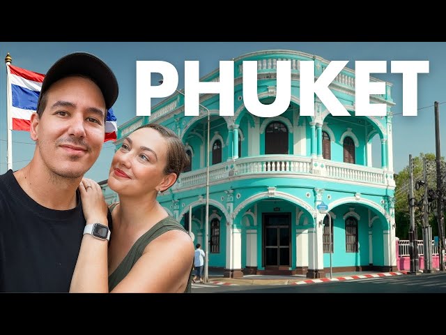 EXPLORING PHUKET OLD TOWN in 2024 🇹🇭 Thailand Travel Vlog