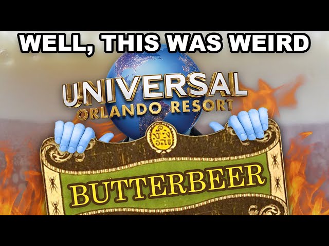 The Oddity of Universal Orlando's Butterbeer Event