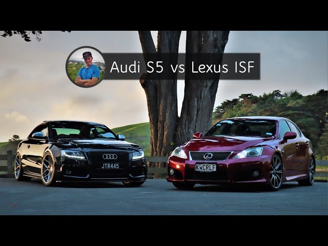 Audi S5 vs Lexus ISF - German or Japanese V8?