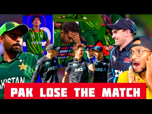 PAK VS NZ :- BABAR & RIZWAN FAILED AGAIN || NZ WON THE MATCH ||