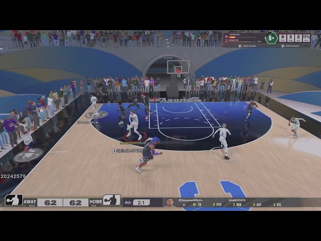 NBA 2K25 game winner