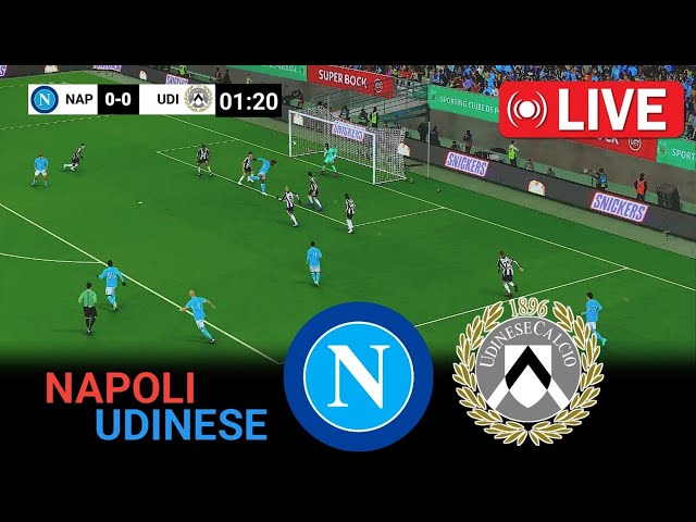 🔴 LIVE: Napoli vs Udinese | Italian Serie A 2025 | Full Match Streaming