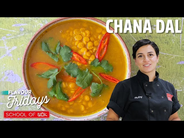 Ruby Makes a Delicious and Easy Chana Dal!