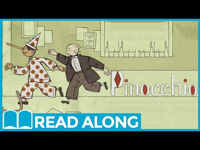 Pinocchio #ReadAlong StoryBook Video For Kids Ages 2-7