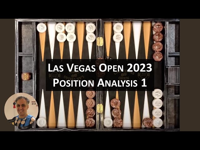 Las Vegas Open 2023 Backgammon Tournament Position Analysis 1 – Chris Trencher vs Jonah Seewold