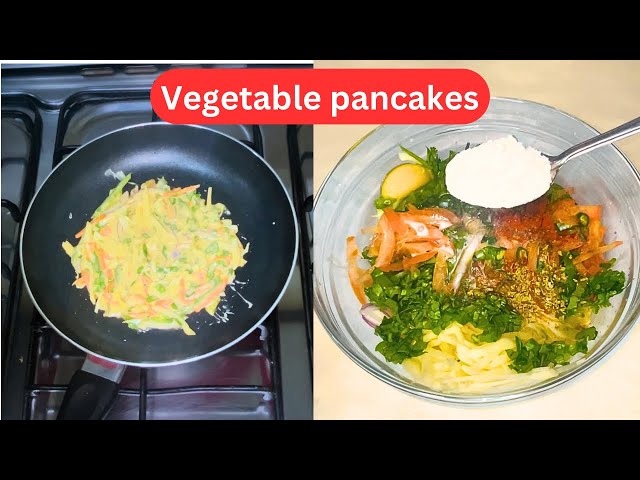 Korean Veg Pancake recipe in Indian style | Easy & Quick Breakfast Recipe | Khushboo food secrets