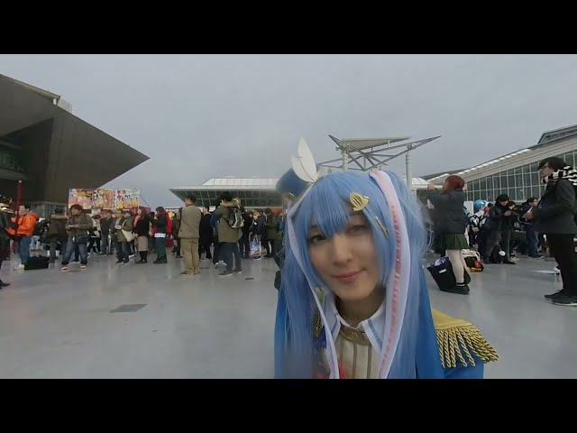 【VR180 3D】 コミックマーケット コミケ コスプレ 3日 Comic Market C97 Cosplay 3rd Day 23