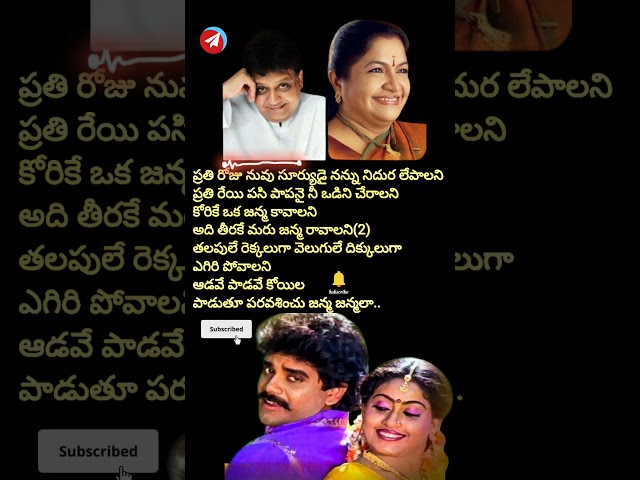 SP Balu Garu Chitra Gari Superhit Songlyrics