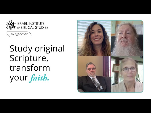 Get to know God better by studying original Scripture