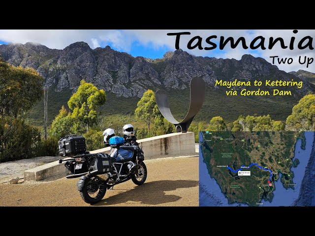 Ride from Maydena to Kettering via Gordon Dam, Tasmania Ep 4