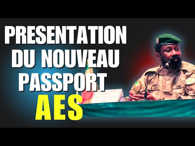 Mali:  Nouveau Passport Biométrique AES