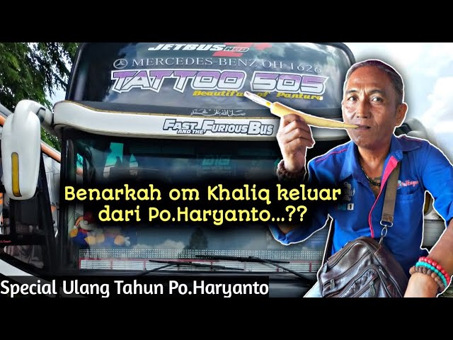 Po.Haryanto "Tatto 505" || Tanggapan Om Khaliq terkait isu keluar dari Po.Haryanto