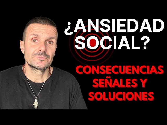 Así se SIENTE la ANSIEDAD SOCIAL (No es Timidez) 8 Hábitos que NO sabes que son por ANSIEDAD!!!