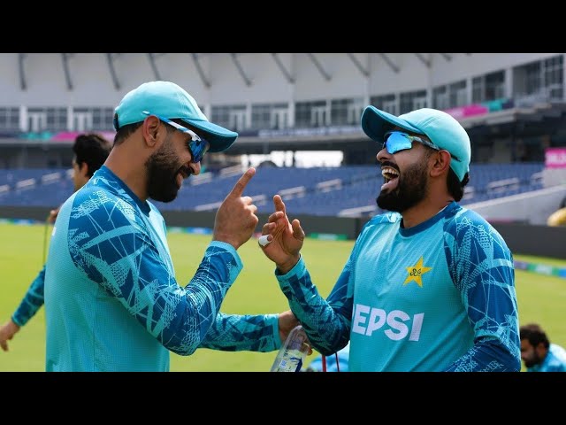 Pakistan Team Funny Video Before World Cup Match | Babar Azam Haris Rauf #cricket #babarazam