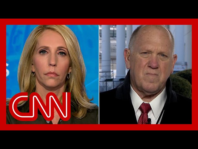 Dana Bash asks Trump's border czar if mass deportations have started