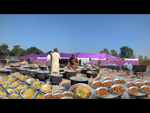 Biggest Marriage Ceremony in Pakistan | invite 1500 people | Village Food | Village LifePakistan