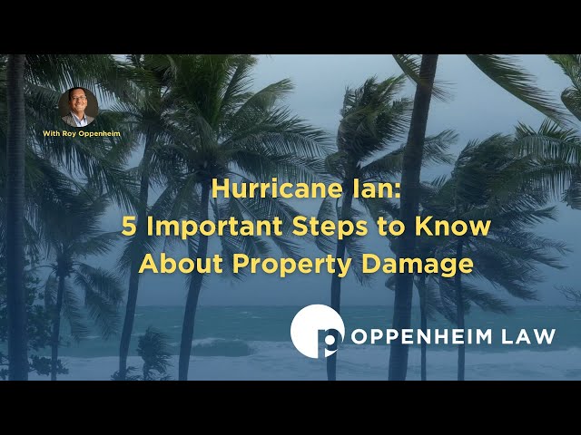 5 Steps to Hurricane Preparedness