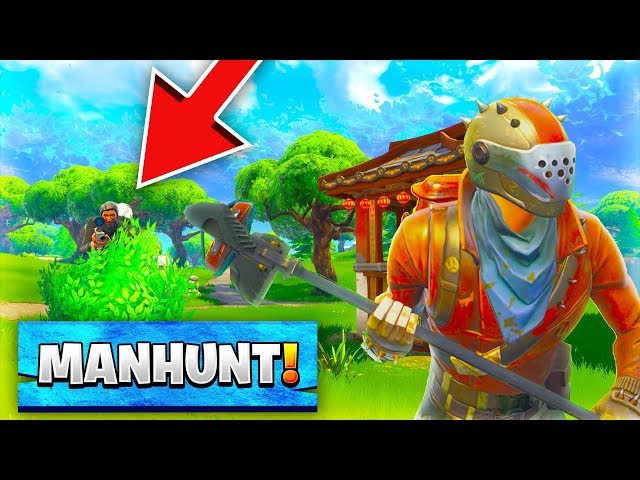 *FULL MAP* MANHUNT In Fortnite Battle Royale!