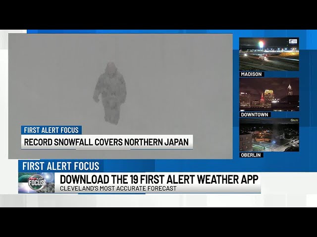 Wild Weather: Record snow in Japan