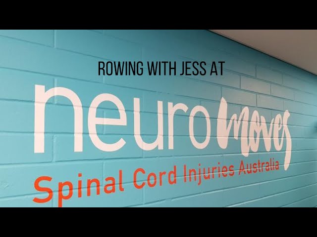 Spun off NeuroMoves video about rowing with Jess @SpinalCordInjuriesAu