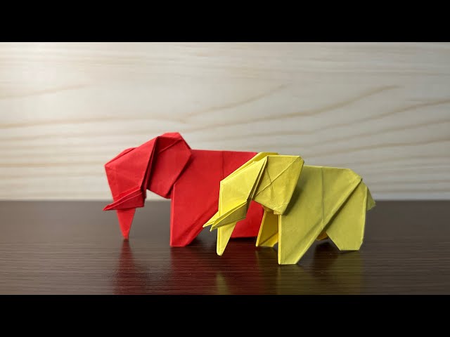 ORIGAMI ELEPHANT (By Ruby)