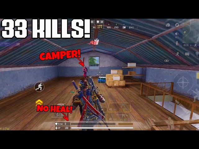 33 KILLS! | SOLO VS SQUADS | NO FEAR GAMEPLAY! CODM BR