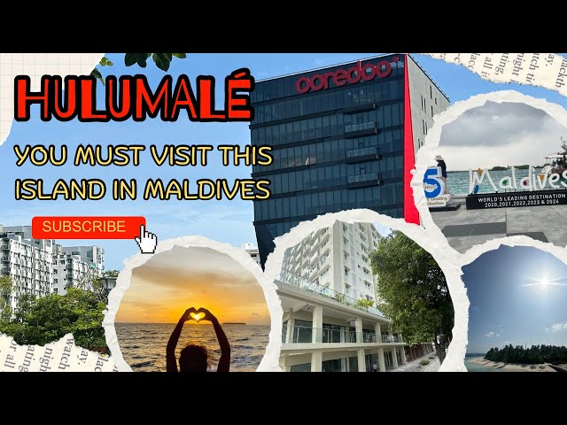 Hulhumale Maldives | The first island to visit | Traveler Over C #travel #maldives #budgettravel