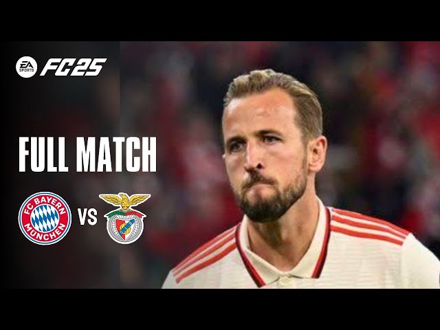 FC 25- Bayern München vs Benfica - Champions League Full Match | PS5 4K60