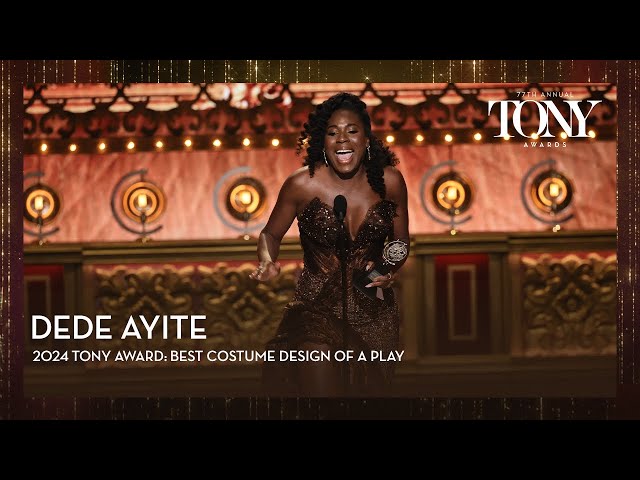 Dede Ayite | 2024 Tony Awards Acceptance Speeches