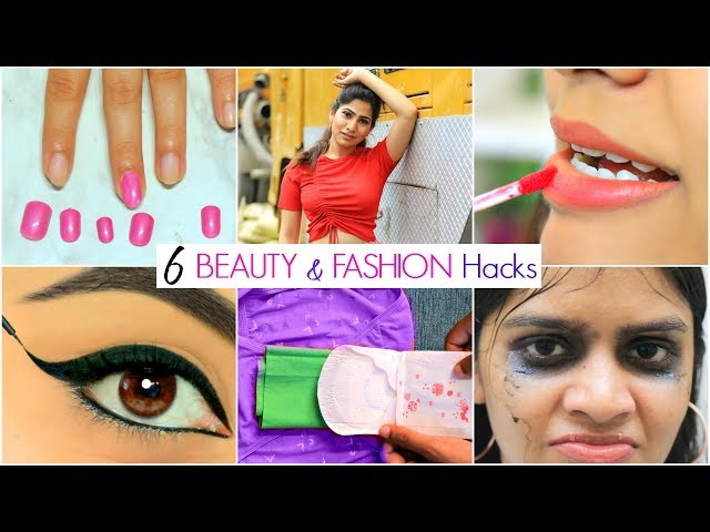 6 Life Saving BEAUTY & FASHION Hacks | #Fun #ShrutiArjunAnand #Anaysa