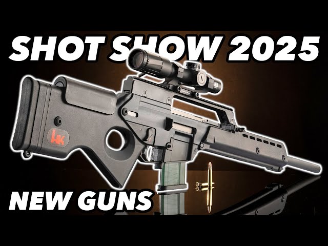 Most Talked-About NEW GUNS at SHOT Show 2025 – Must See!