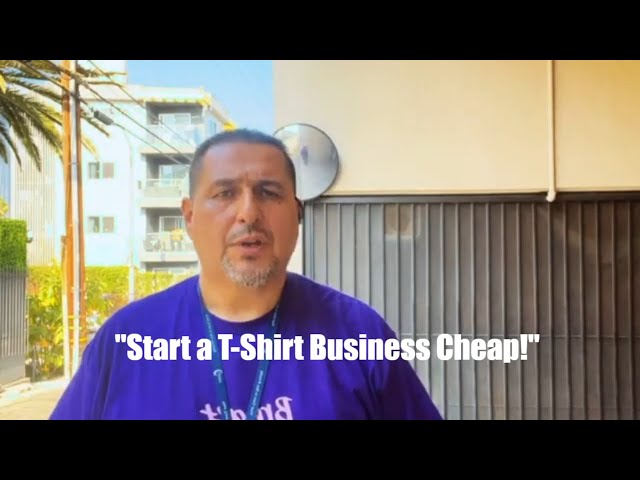 "How to Start a T-Shirt Business with Minimal Equipment | Affordable Apparel Printing Tips"