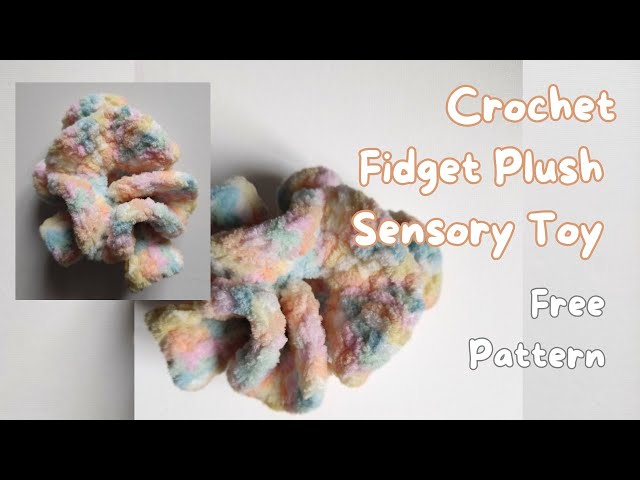 Fidget Plush Toy Crochet Tutorial  How to crochet for beginners