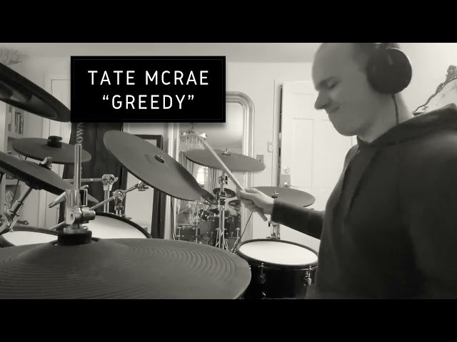 Tate Mcrae   - Greedy - Mini Drum Cover